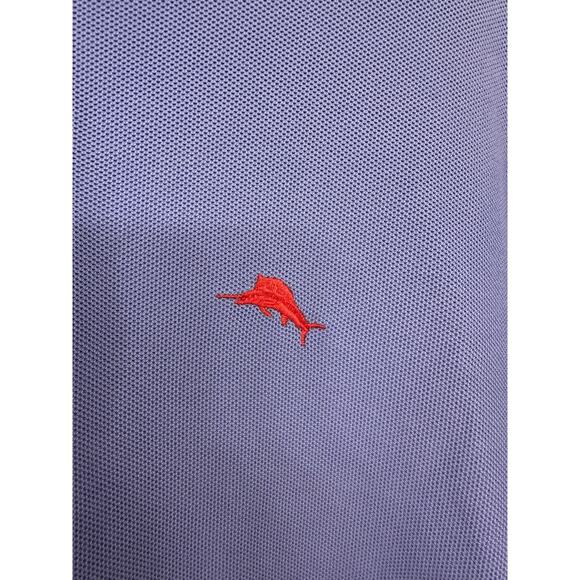 Tommy Bahama Men's IslandZone® Pique Emfielder 2.0 Polo Lavender Sz Large - Picture 2 of 5